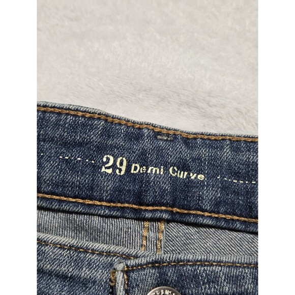 Levi's Demi Curve Tag Size 29x32 Modern Rise Straight Leg Light Wash Stretch - Picture 4 of 13
